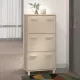 HAMAR mézbarna tömör fenyőfa cipőszekrény 59,5 x 35 x 117 cm