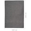 Szürke lapos szövésű kültéri szőnyeg 160 x 230 cm