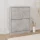 Betonszürke szerelt fa cipőszekrény 59 x 17 x 81 cm