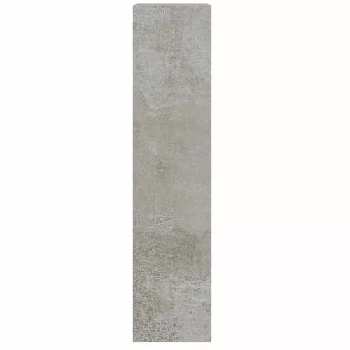 Betonszürke szerelt fa cipőszekrény 63x24x103 cm