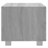 Szürke sonoma színű szerelt fa TV-szekrény 120 x 40,5 x 35 cm