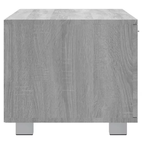Szürke sonoma színű szerelt fa TV-szekrény 120 x 40,5 x 35 cm
