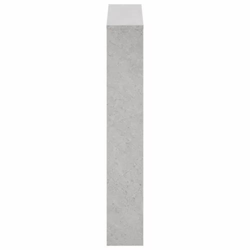 Betonszürke 3 szintes cipőszekrény tükörrel 63 x 17 x 102,5 cm