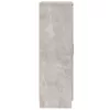 Betonszürke szerelt fa cipőszekrény 55 x 35 x 108 cm