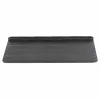 15 db fekete öntapadó lépcsőszőnyeg 65x24,5x3,5 cm
