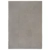 Négyszögletes szürke pamut szőnyeg 160x230 cm