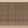 Fehér tömör fenyő/természetes rattan tálalószekrény 60x30x70 cm