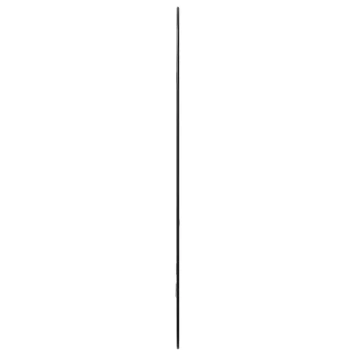Fekete falitükör 70x45 cm