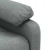 Sötétszürke szövet dönthető fotel
