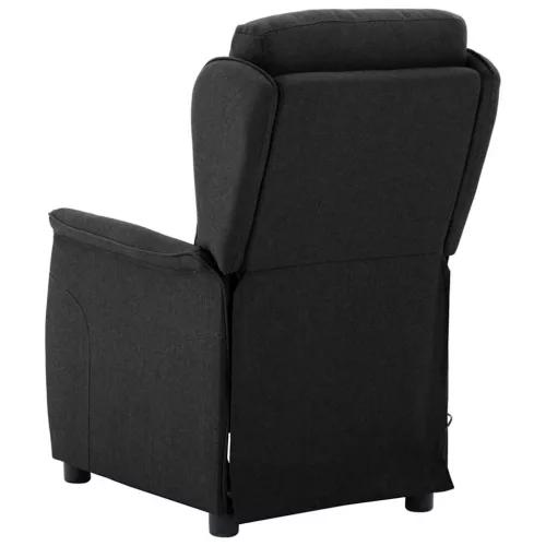Masszázsszék párnával Fekete 67.5 x 93.5 x 101.5 cm szövet