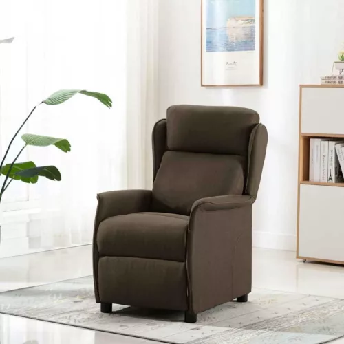 Masszázsszék Barna 67.5 x 93.5 x 101.5 cm Textil és Hab