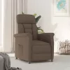 Fotel fekete sötétbarna 70.5 x 96.5 x 95 cm szövet