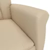 Masszázsszék párnával Krém 70.5 x 96.5 x 95 cm Szövet és fém