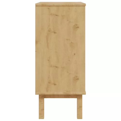 OTTA tömör fenyőfa fiókos szekrény 76,5 x 39,5 x 90 cm