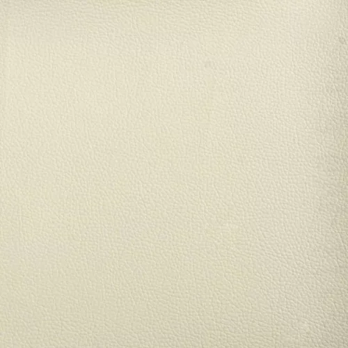 Krémszínű műbőr lábzsámoly 60 x 50 x 41 cm