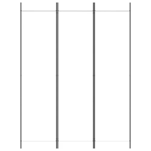 Fehér 3 paneles szövetparaván 300x180 cm
