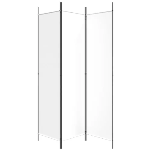 Fehér 3 paneles szövetparaván 300x180 cm