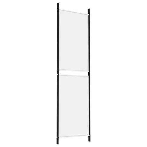 Fehér 3 paneles szövetparaván 150x180 cm