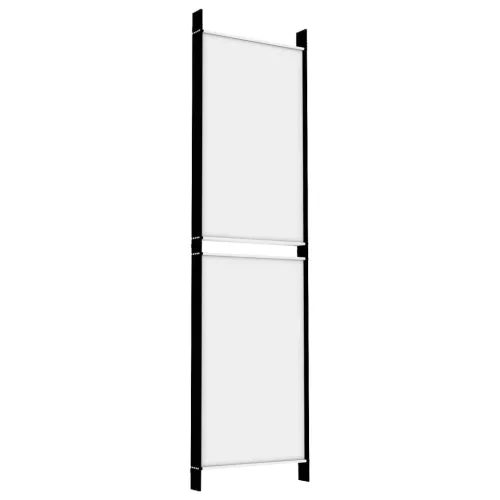 Fehér 5 paneles paraván 250x180 cm szövet