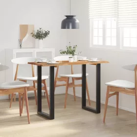 Tömör akácfa étkezőasztal 110 x 50 x 76 cm