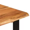 Tömör akácfa étkezőasztal 110 x 50 x 76 cm