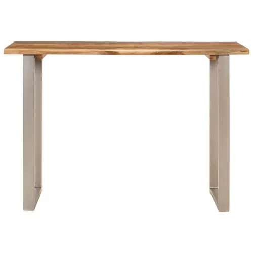 Tömör akácfa étkezőasztal 110 x 50 x 76 cm