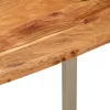 Tömör akácfa étkezőasztal 110 x 50 x 76 cm