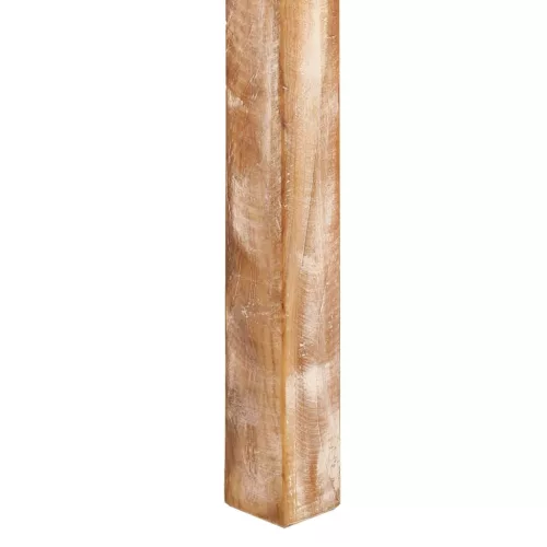 Tömör újrahasznosított fa étkezőasztal 110 x 55 x 76 cm