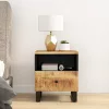 Tömör mangófa és szerelt fa éjjeliszekrény