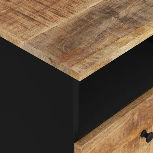 Tömör mangófa és szerelt fa éjjeliszekrény