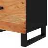 Tömör akácfa és szerelt fa éjjeliszekrény 50 x 33 x 60 cm