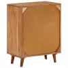 Tömör akácfa tálalószekrény 60 x 35 x 74 cm