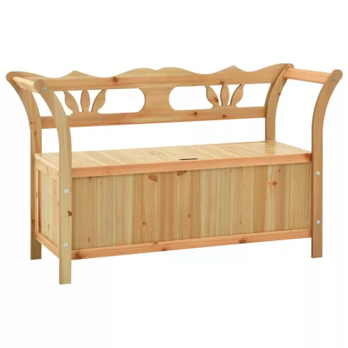 Tömör fenyőfa pad 107 x 45 x 75,5 cm