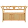 Tömör fenyőfa pad 107 x 45 x 75,5 cm
