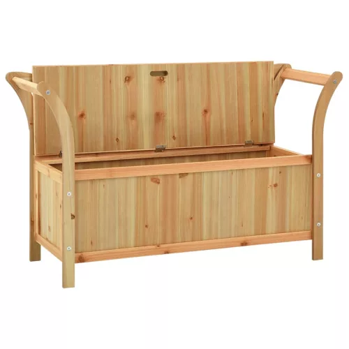 Tömör fenyőfa pad 107 x 45 x 75,5 cm