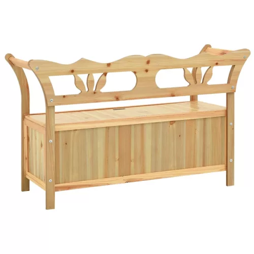 Tömör fenyőfa pad 107 x 45 x 75,5 cm