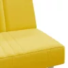 Világossárga szövet kanapéágy