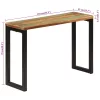 Tömör újrahasznosított fa tálalóasztal 110x35x75 cm