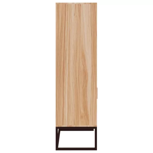 Szerelt fa magasszekrény 60x35x125 cm