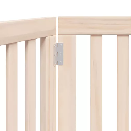 Nyárfa 2 paneles összecsukható kutyakapu 160 cm