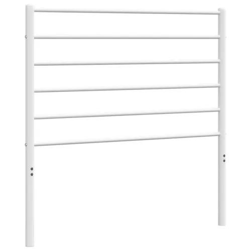 Fehér fém fejtámla 80 cm