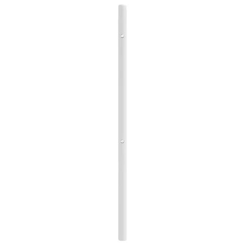 Fehér fém fejtámla 80 cm