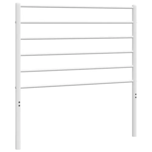 Fehér fém fejtámla 100 cm