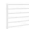 Fehér fém fejtámla 100 cm