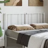 Fehér fém fejtámla 120 cm