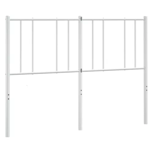 Fehér fém fejtámla 120 cm