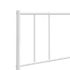 Fehér fém fejtámla 120 cm