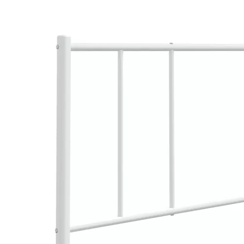 Fehér fém fejtámla 120 cm