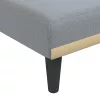 Világosszürke szövetdívány
