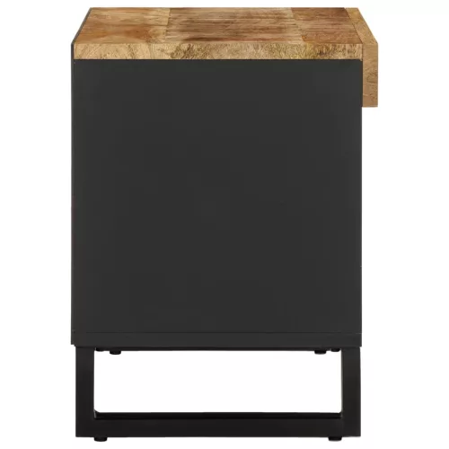 Tömör mangófa TV-szekrény 85 x 33 x 43,5 cm